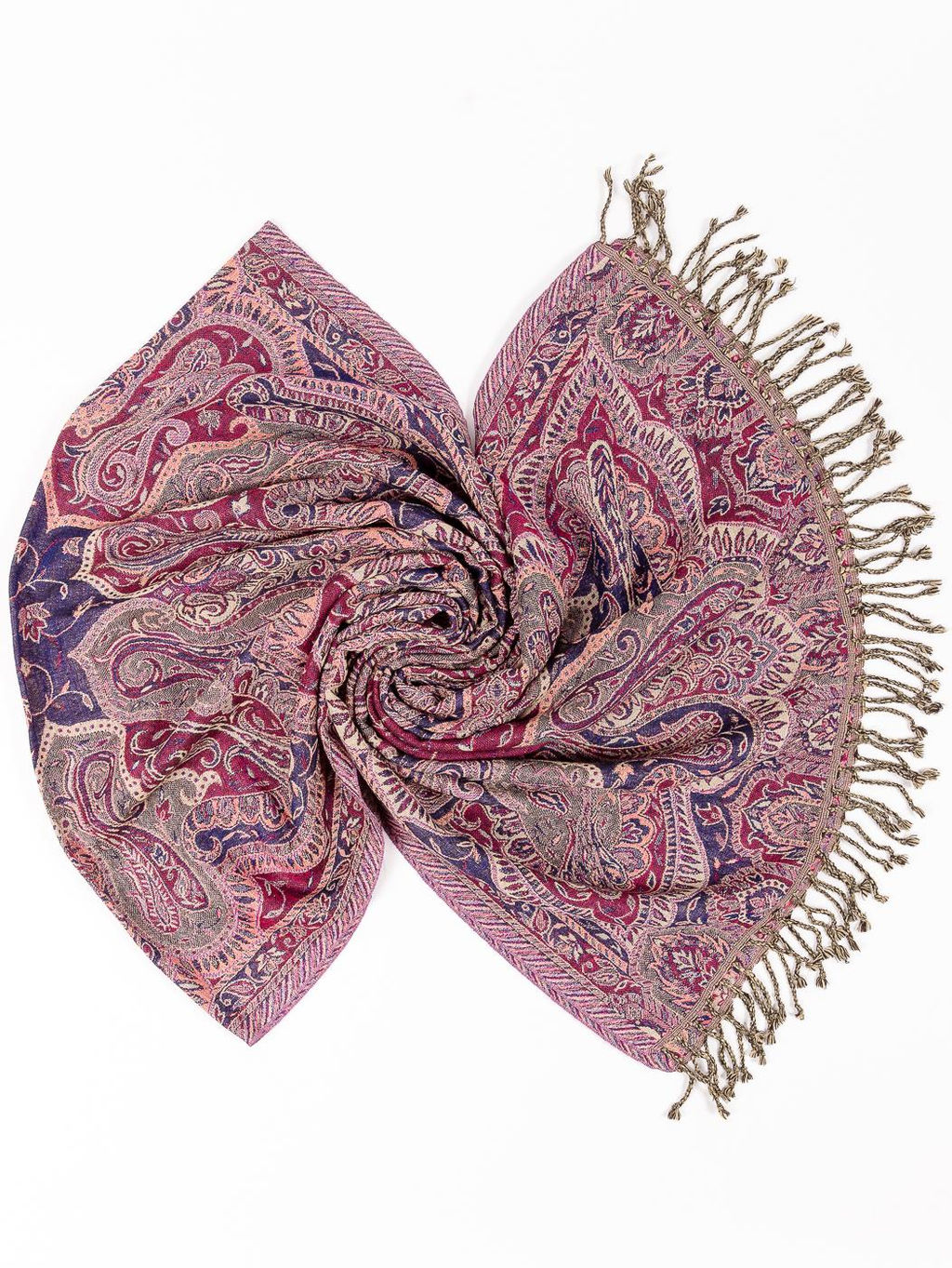 Палантин (шерсть вареная) в ассортименте № Тк731/56