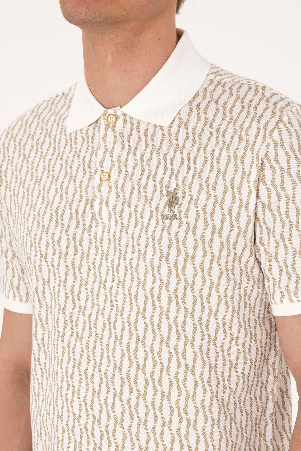 Erkek A__k Haki Ti__rt - U.s. polo assn фото 7