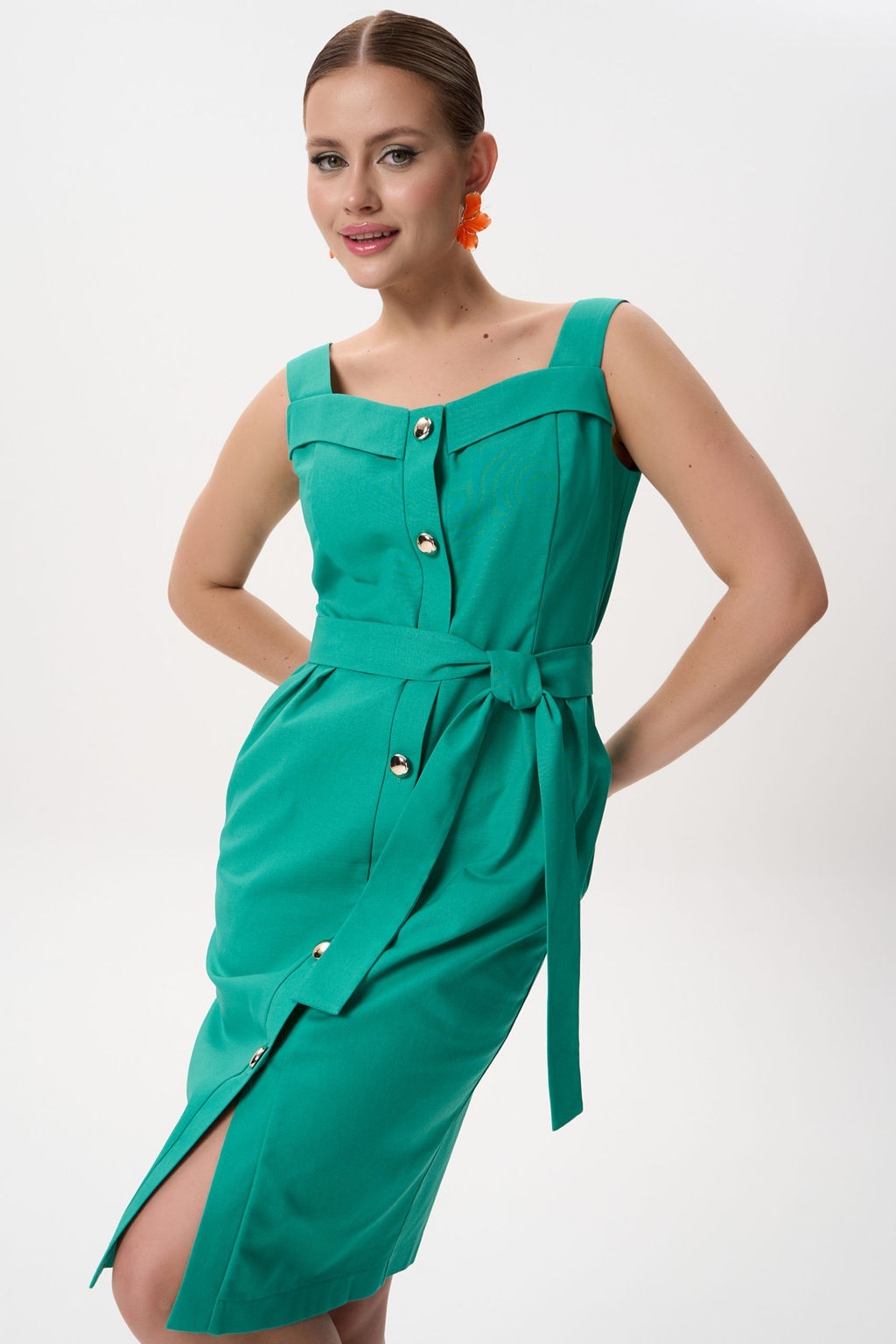 Сарафан Ширли (зелёный) - Эльза фото 17