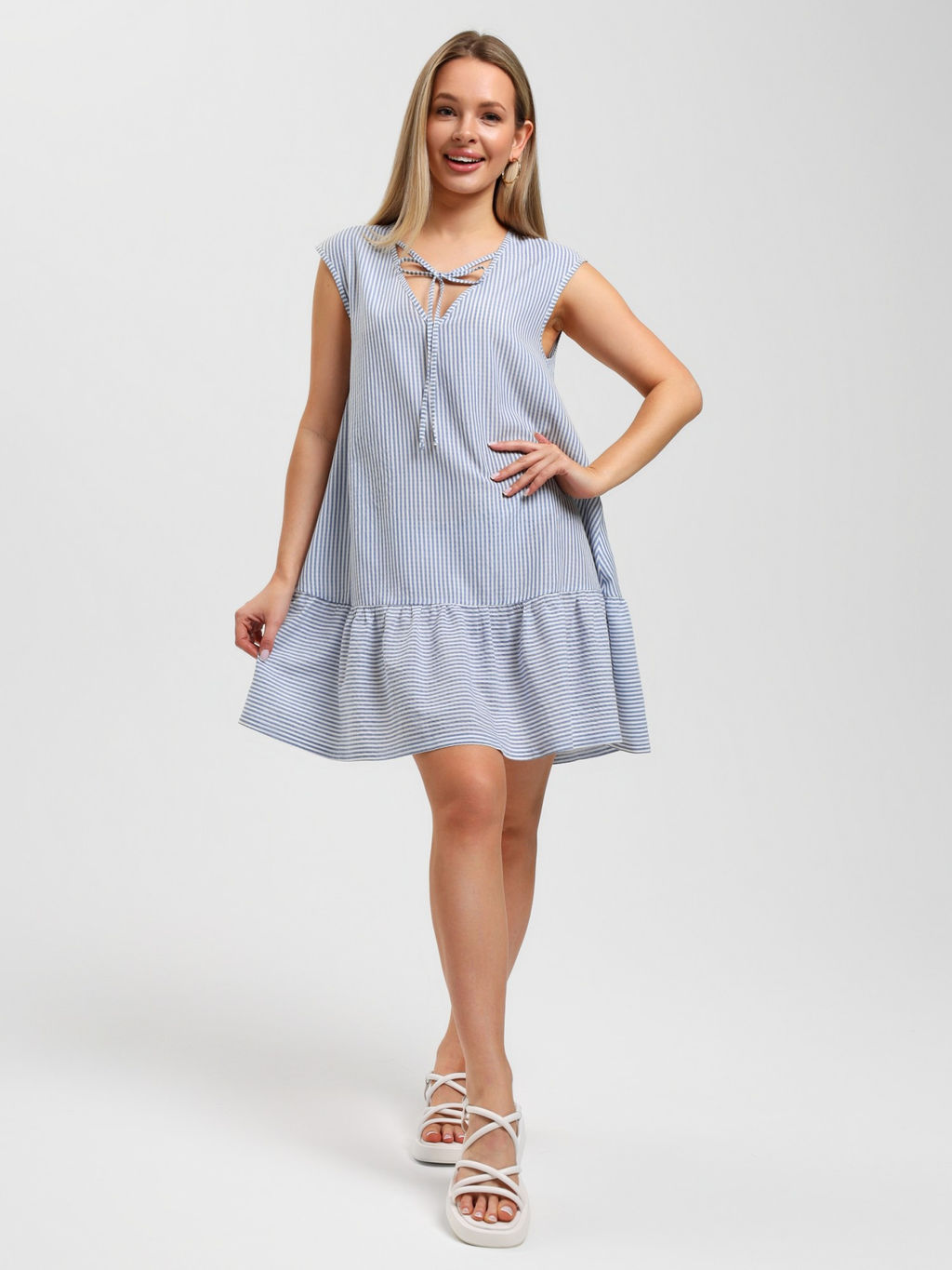 VIOTEX Платье Валерия-2 в модную полосочку - Виотекс фото 34