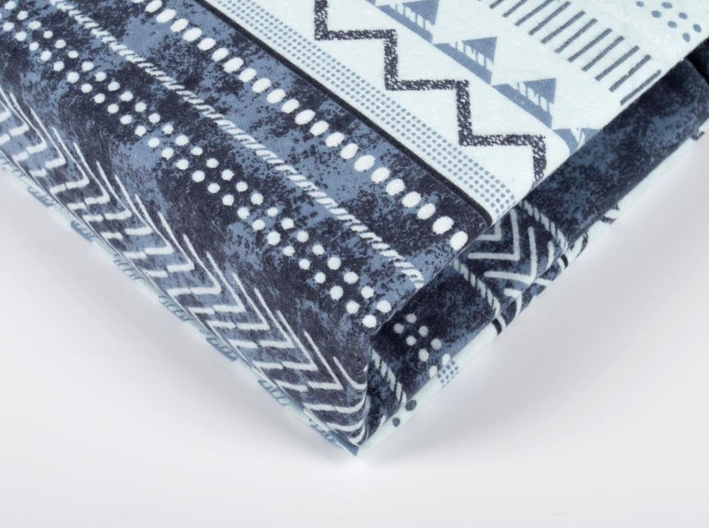 4531-БЧ 2 спальный комплект фланель Меланж рис. 553503 - Текс-дизайн фото 4