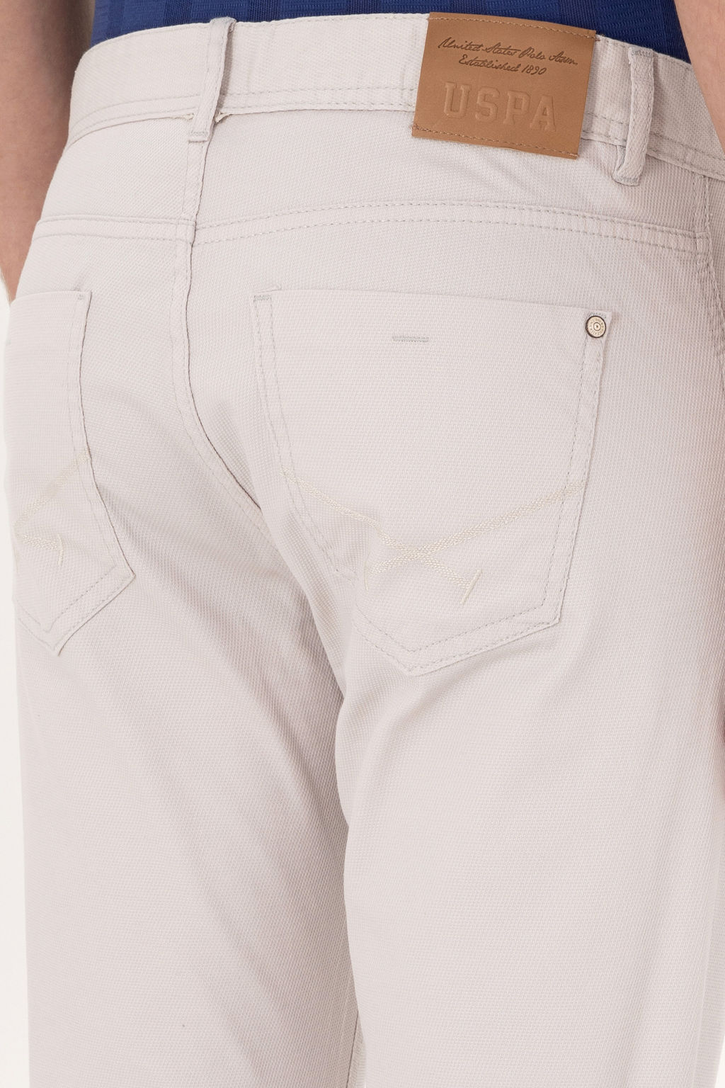 Erkek A__k Gri Kanvas / Chino Pantolon - U.s. polo assn фото 12