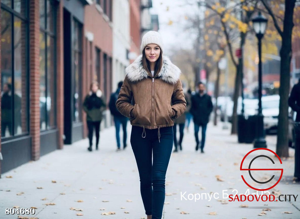 Зимняя куртка из искусственного меха - Bruno фото 3
