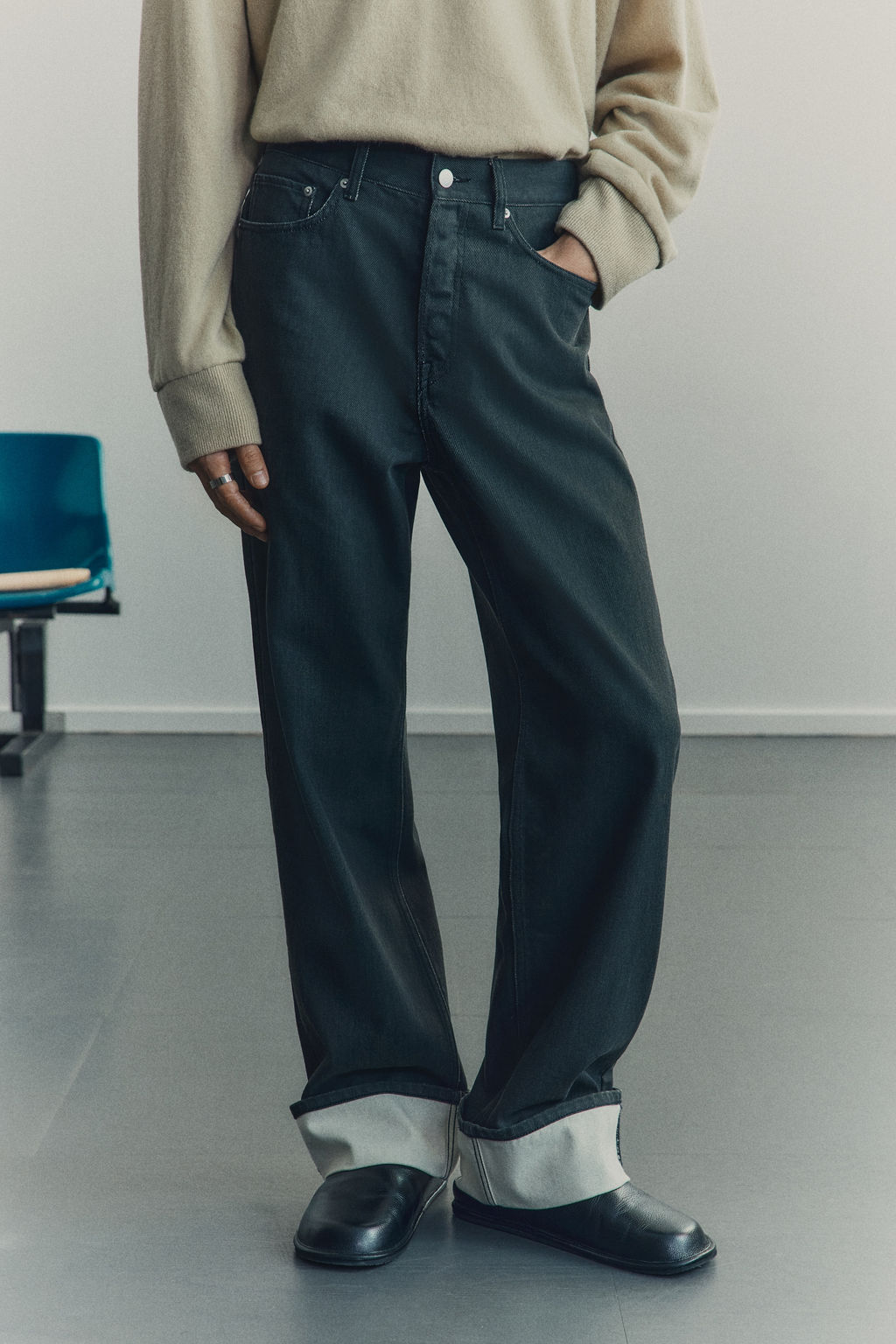 Straight Regular Jeans - H&m фото 9