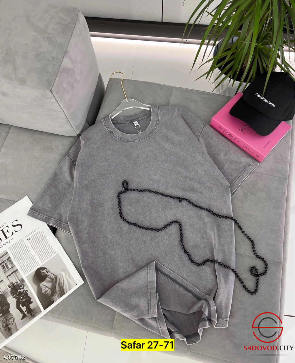 Футболка женская из хлопка