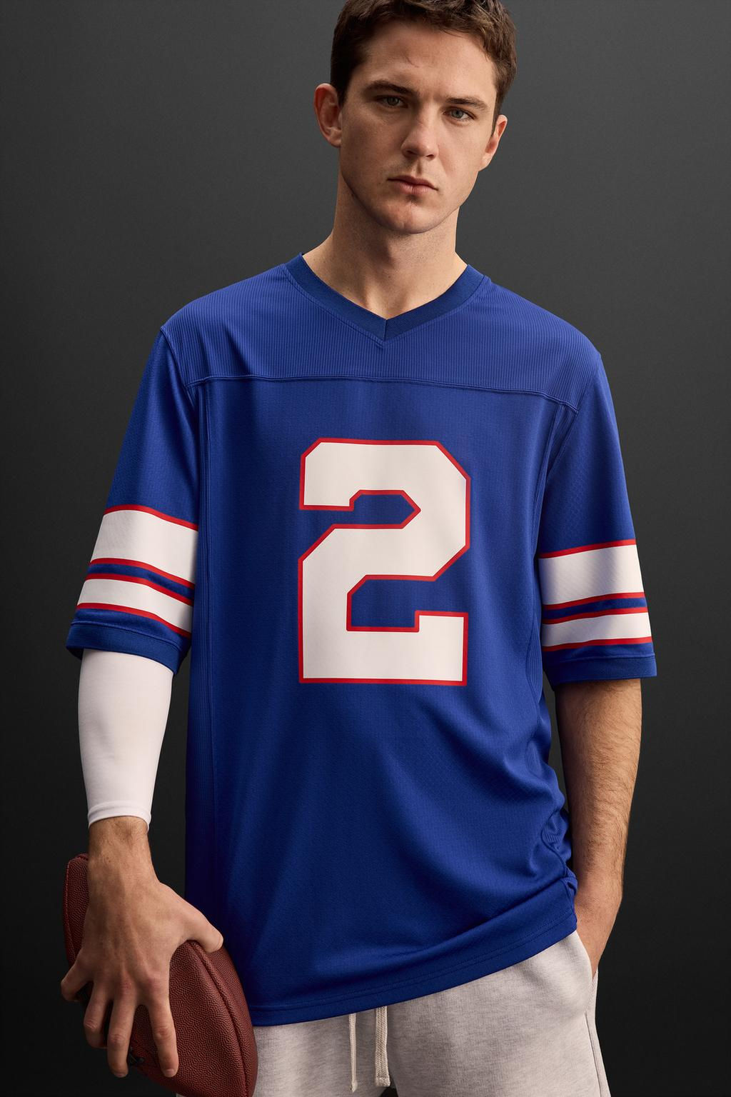 AMERICAN FOOTBALL T-SHIRT - Zara фото 6