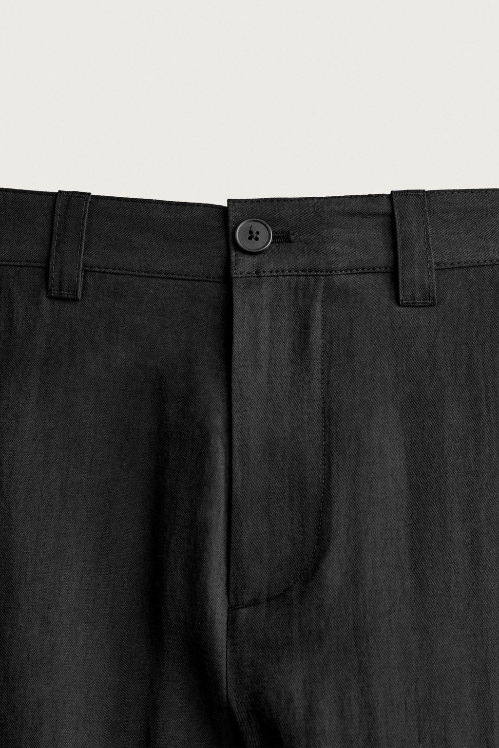 PANTAL?N FLUIDO PLIEGUES LATERALES / Negro - Zara фото 13