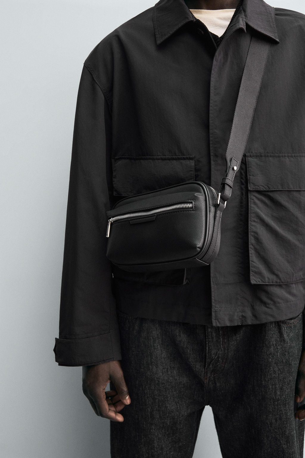 TEXTURED CROSSBODY BAG - Zara фото 5