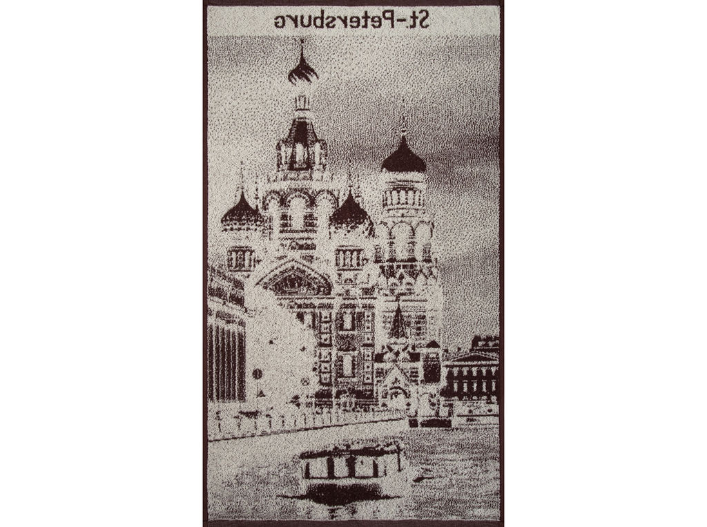 Полотенце махровое 6с103.412ж1 Петербург (шоколад) 50х90см