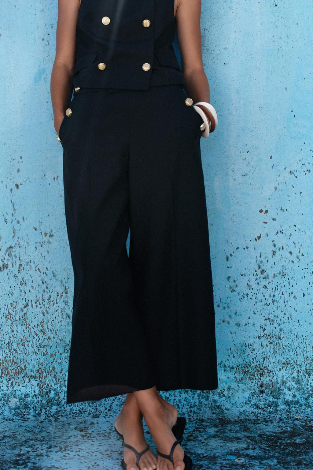 BUTTONED CULOTTES - Zara фото 2