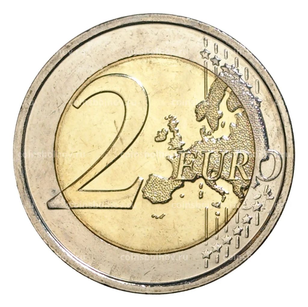 2 евро 2012 года Бельгия  75 лет музыкальному конкурсу имени королевы Елизаветы