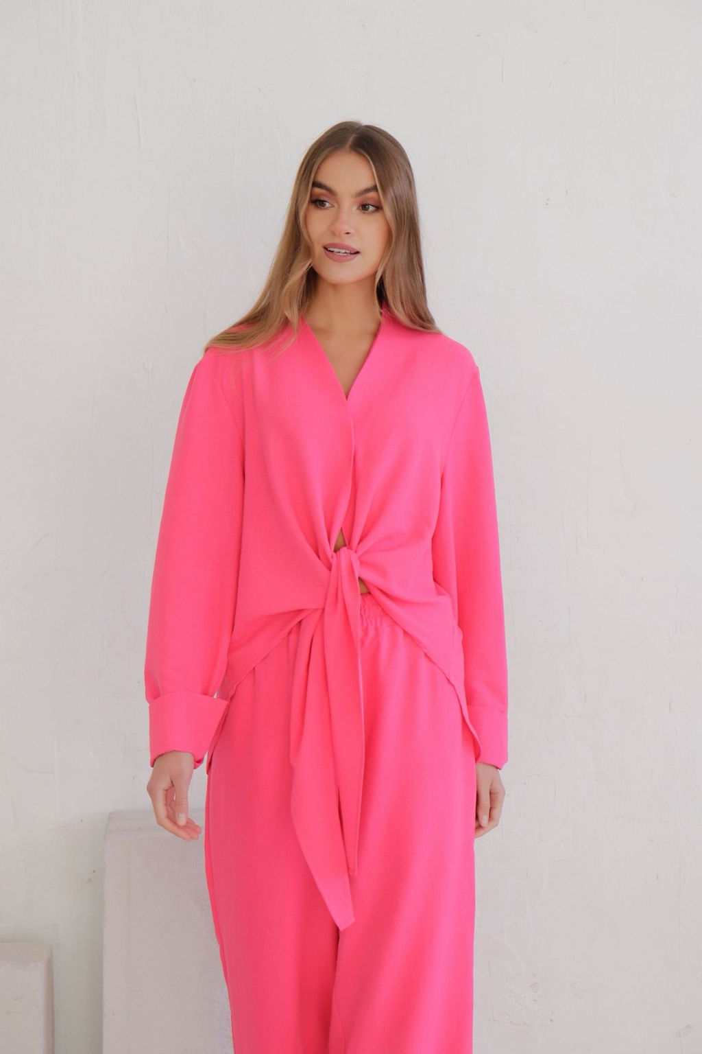 10355 Костюм с завязками и широкими брюками - Martichelli фото 3