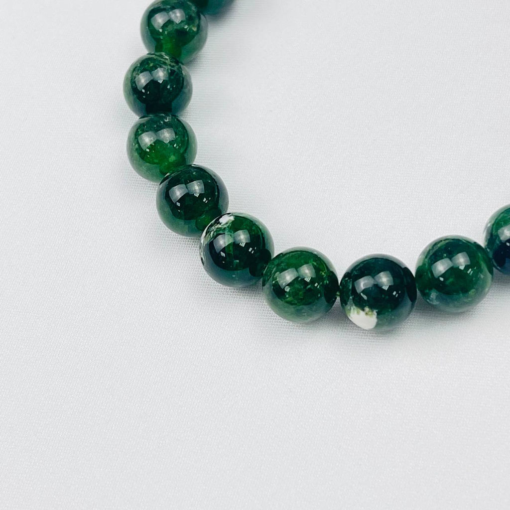 Браслет из Хромдиопсида - Радуга самоцветов фото 3