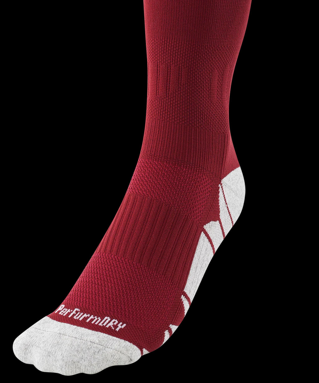 Гетры футбольные JOGEL Match Socks, гранатовый