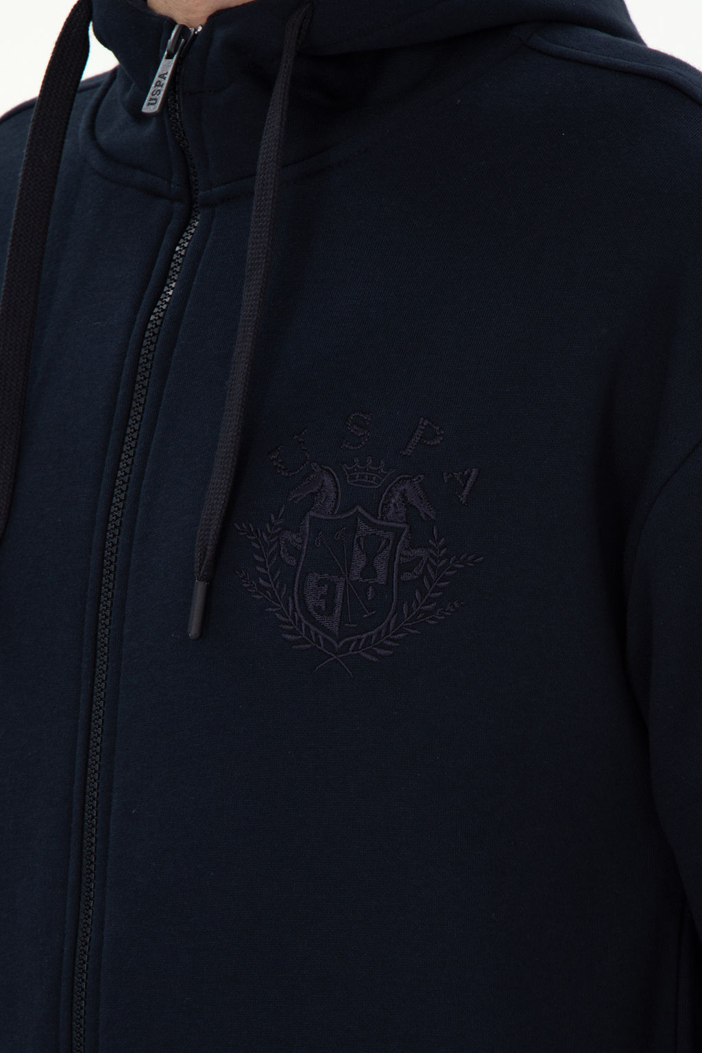 Мужской темно-синий вязаный кардиган Неожиданная скидка в корзине - U.s. polo assn фото 14