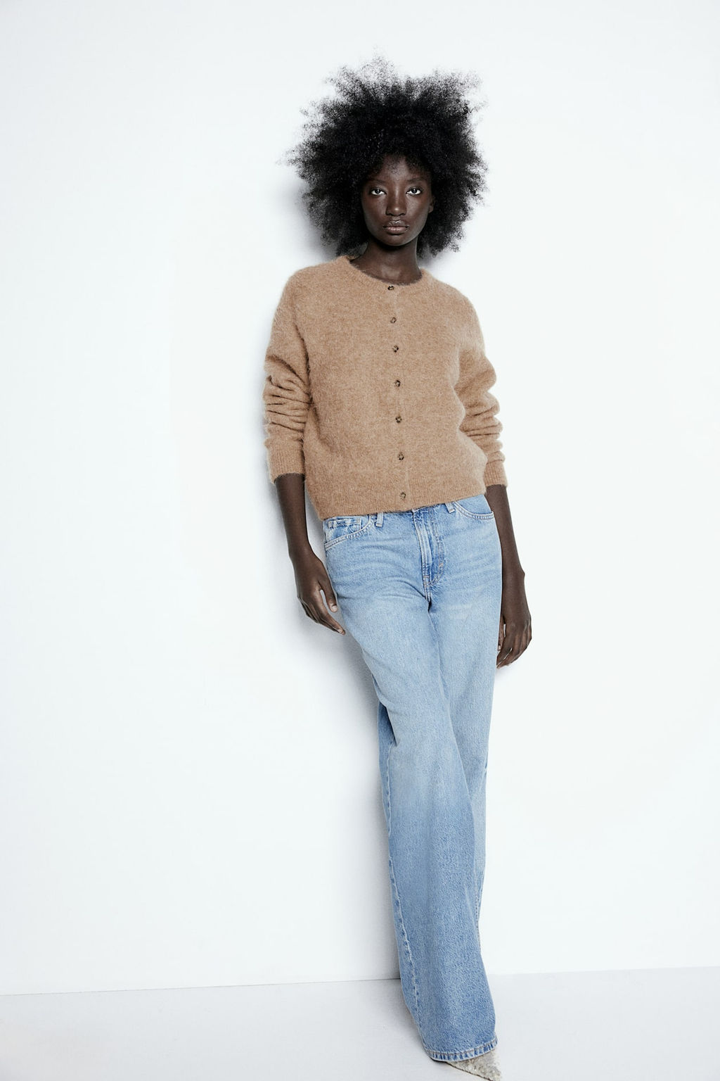 Cardigan en mezcla de alpaca - H&m фото 2