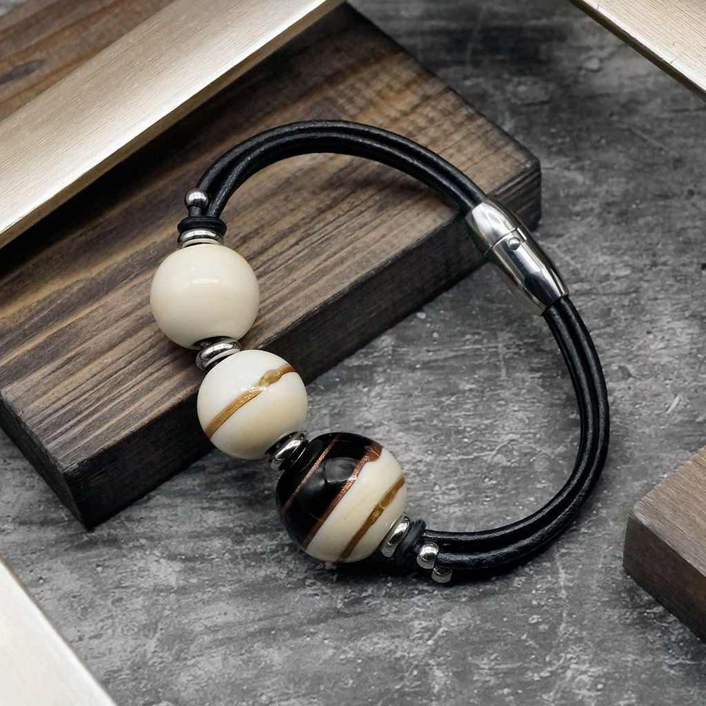 Браслет из муранского стекла