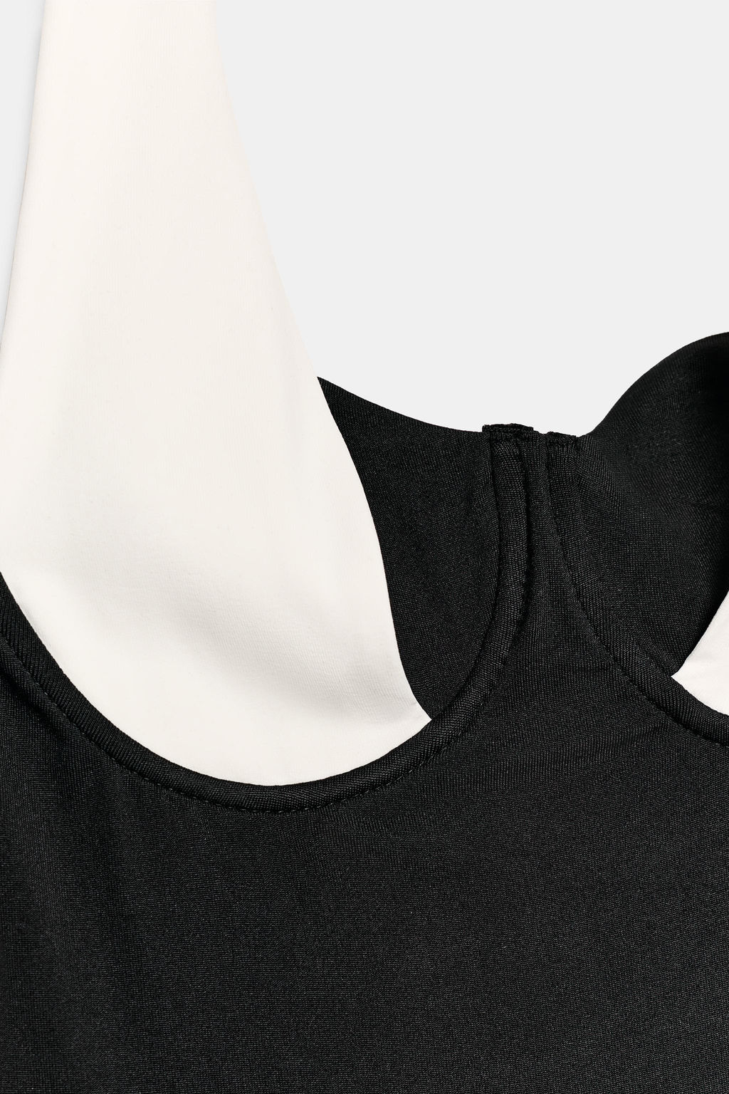 BODY HALTER AROS COMBINADO / Blanco / Negro - Zara фото 6