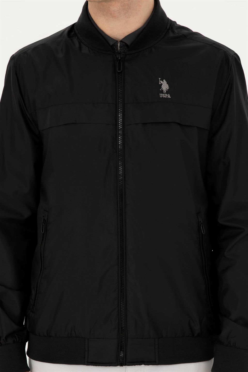 Мужское черное пальто Неожиданная скидка в корзине - U.s. polo assn фото 6