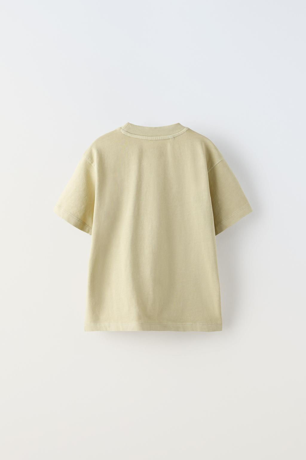 GARMENT DYE T-SHIRT VE BERMUDA SORT TAKIM - Zara фото 29