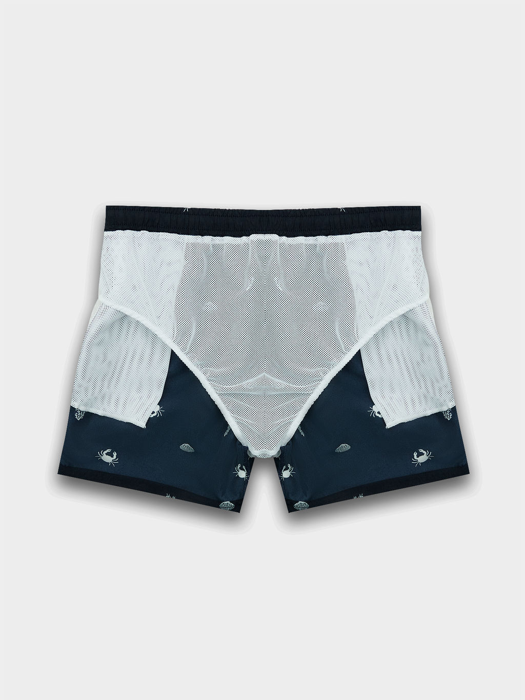 ПЛАВАТЕЛЬНЫЕ ШОРТЫ МУЖСКИЕ морская набивка 701008-6