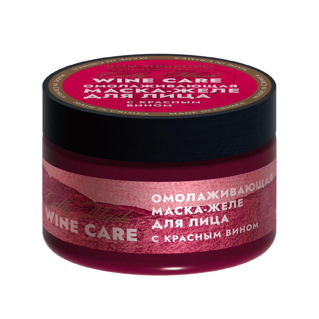Маска-желе с красным вином для лица Омолаживающая - Мануфактура дом природы фото 2