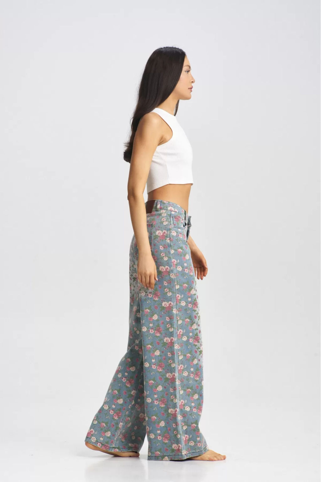 Джинсы Floral Blue - Erist store фото 17