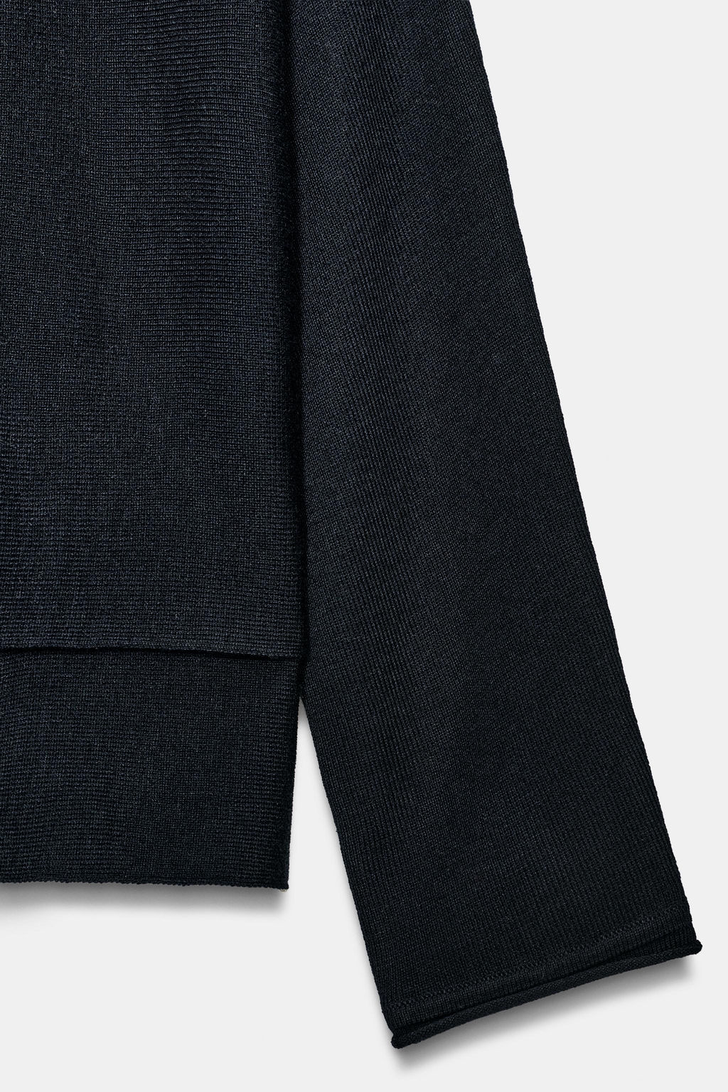 LONG CAPE KNIT SWEATER - Zara фото 3