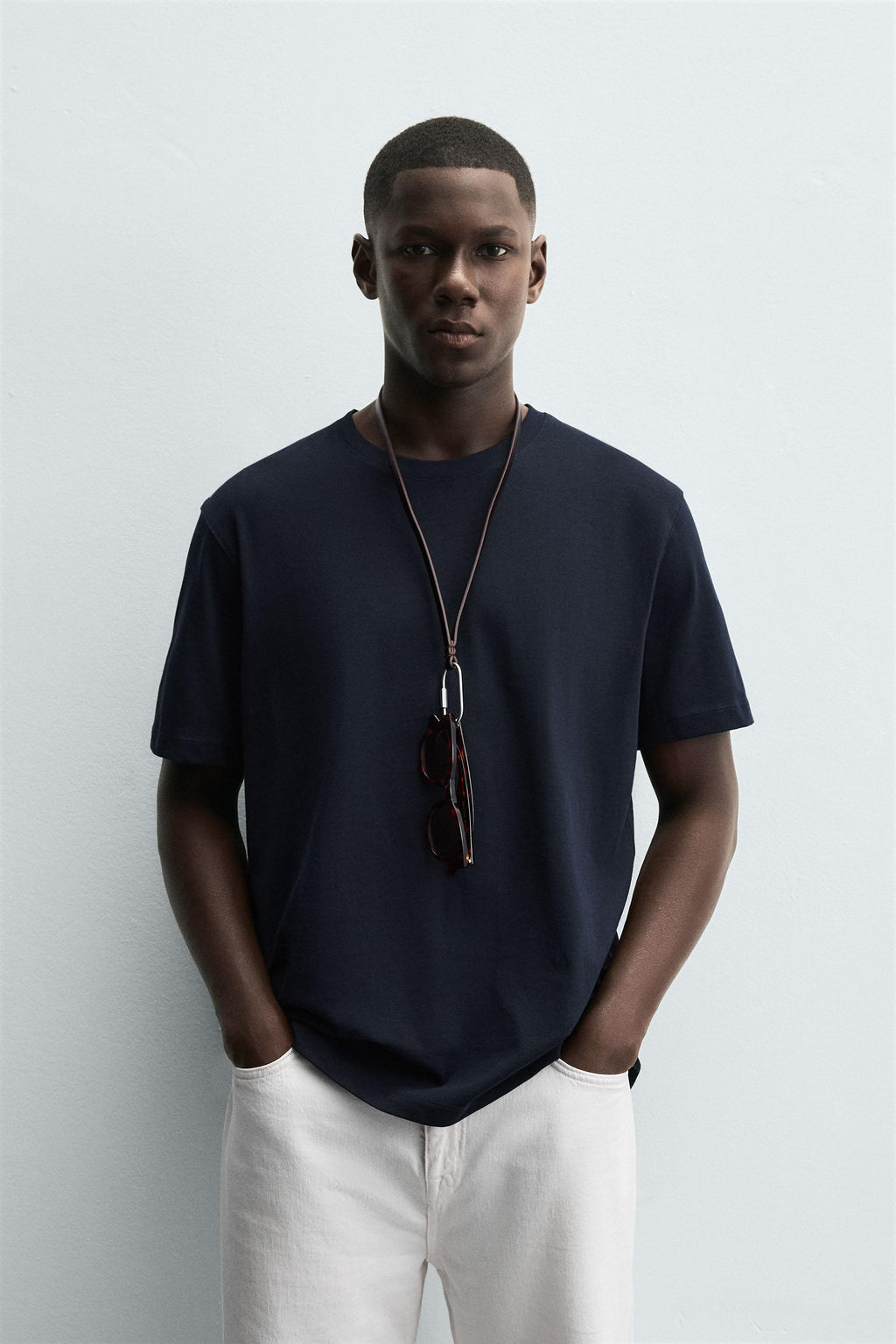 3-PACK OF BASIC MEDIUM WEIGHT T-SHIRTS - Zara фото 10