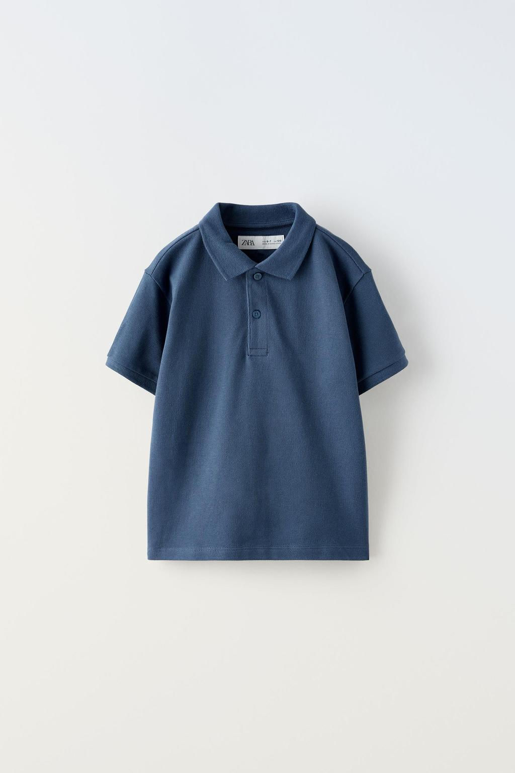 BASIC DUZ POLO YAKA T-SHIRT - Zara фото 2