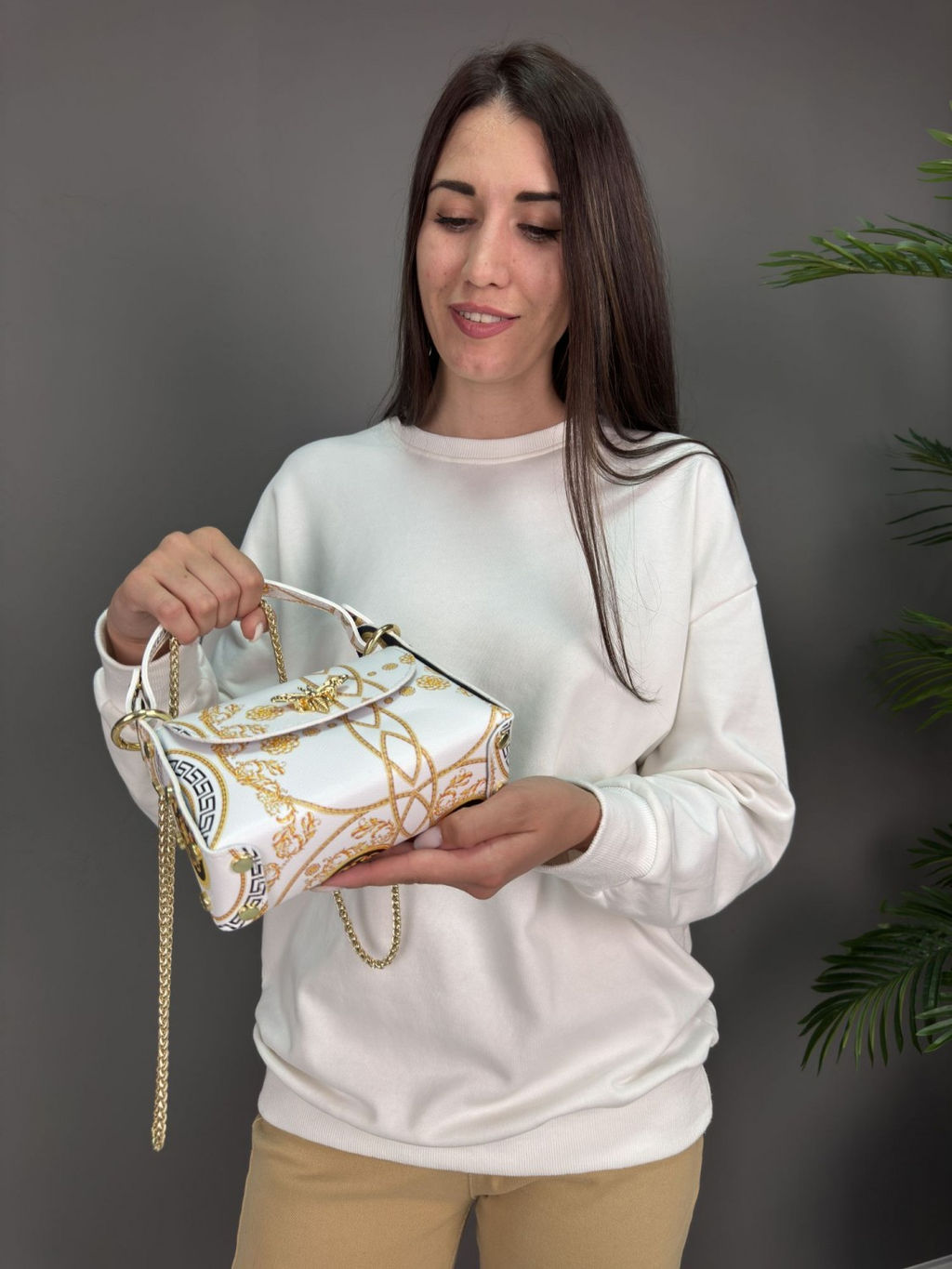 Сумка женская из телячьей кожи