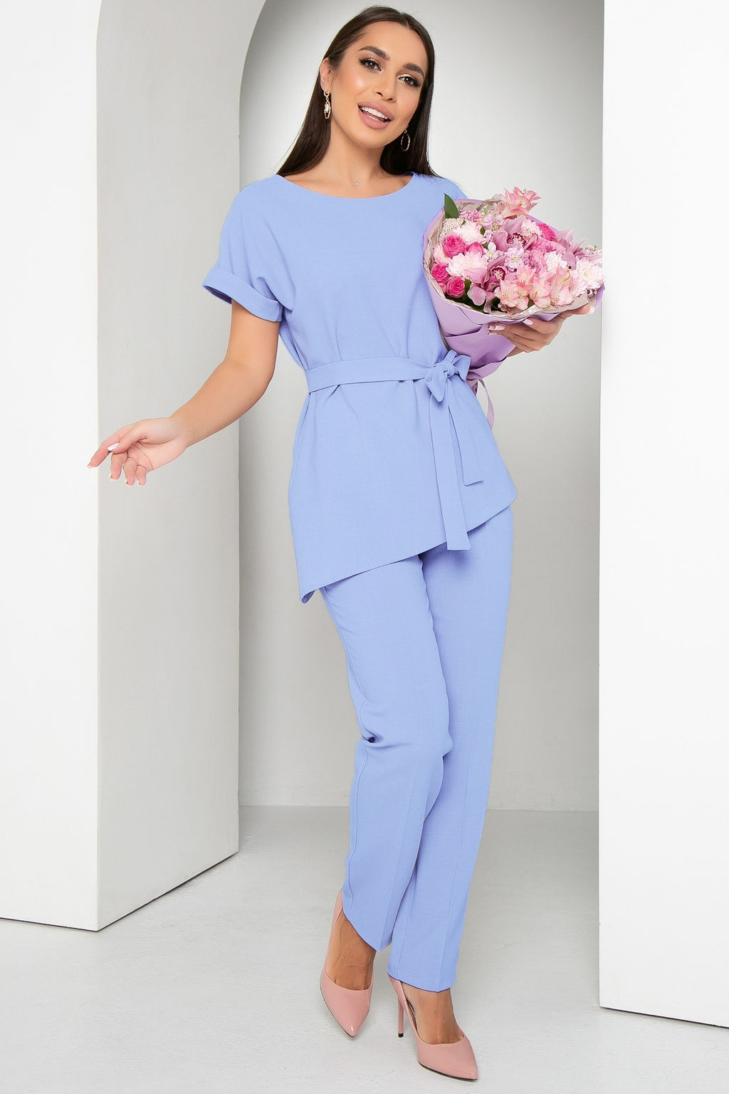 Костюм Летний тренд (голубой) - Diolche фото 2
