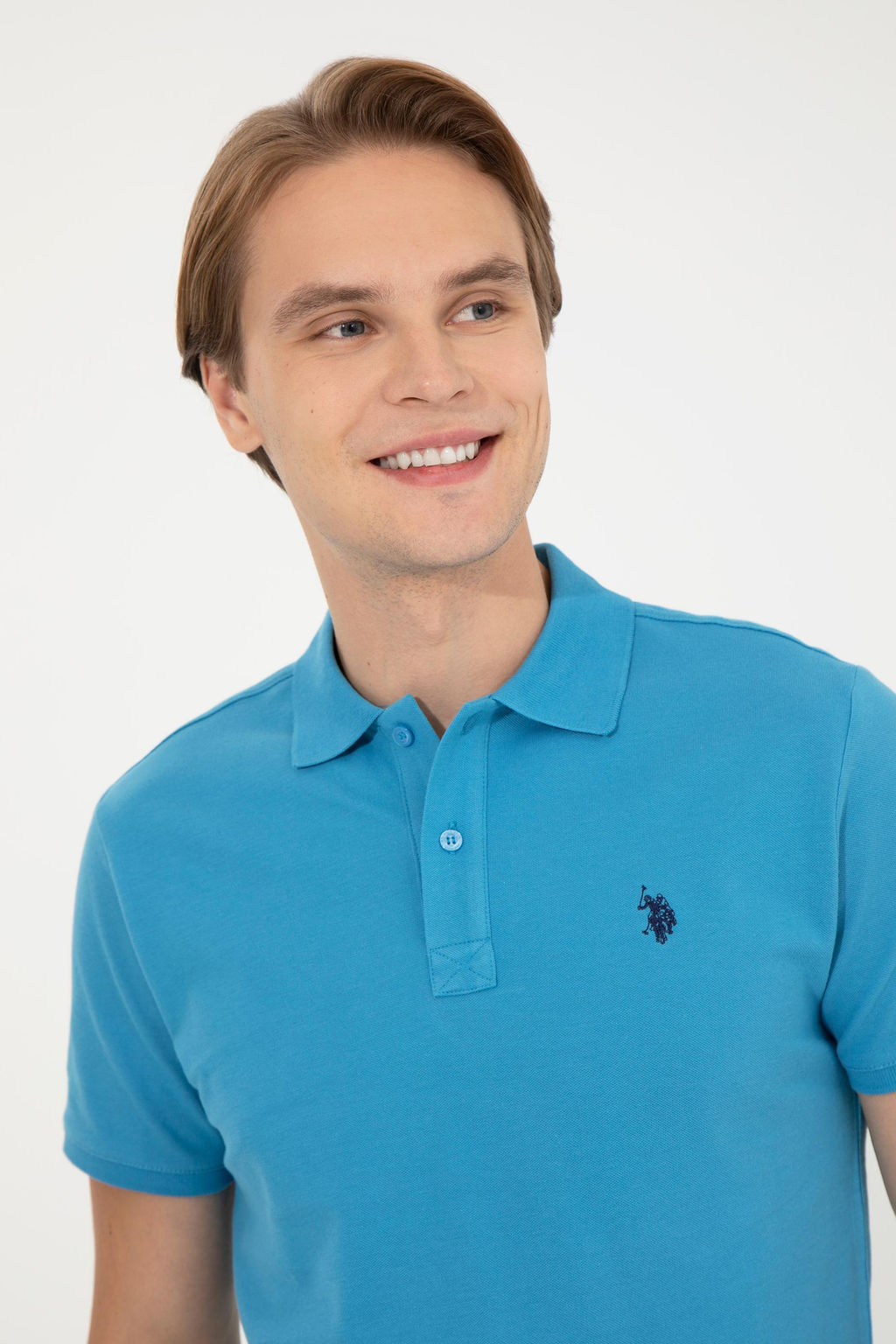 Erkek Kobalt Basic Polo Yaka Ti__rt