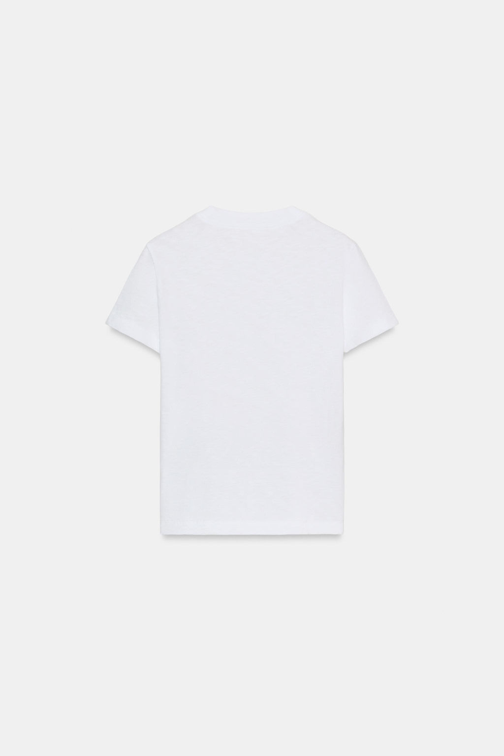 CAMISETA ALGOD?N FLAM? / Blanco - Zara фото 6