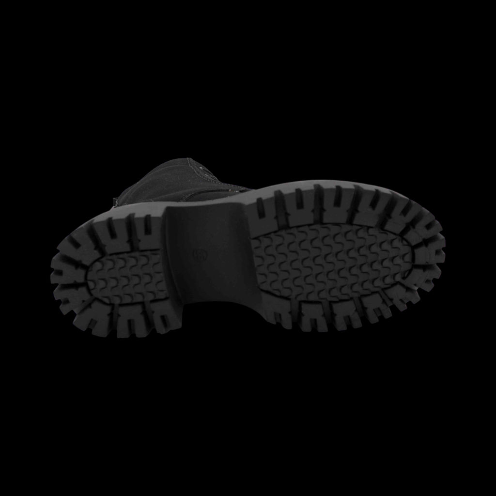 Ботинки на меху F16-1GZR черные - Sport фото 4