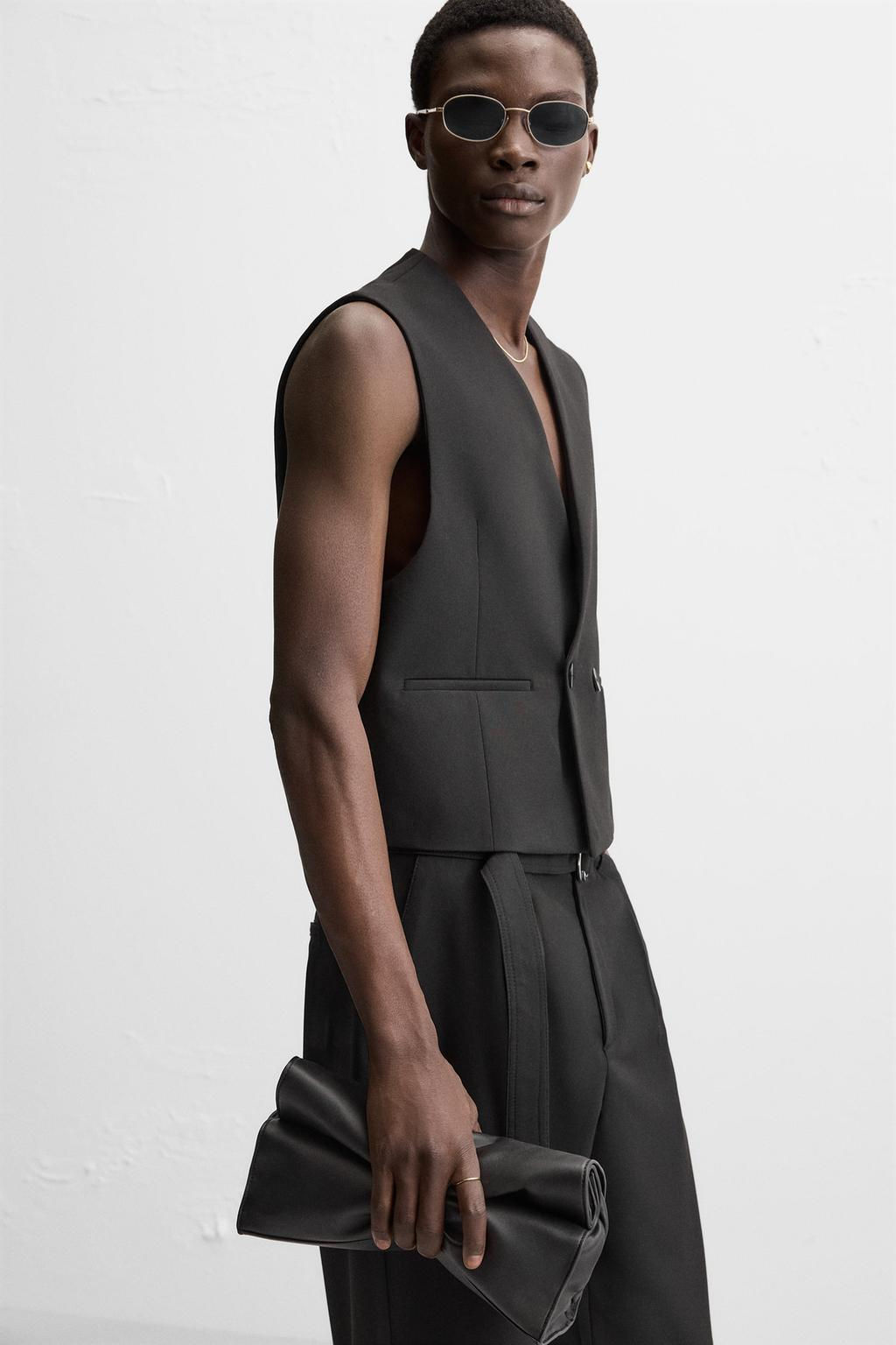 BOXY FIT WAISTCOAT - Zara фото 6