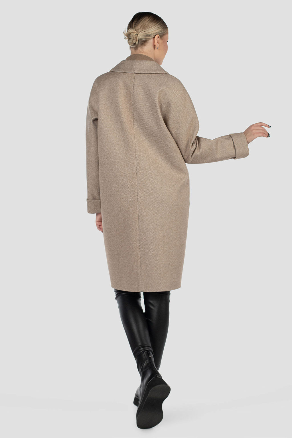 01-12045 Пальто женское демисезонное - El podio фото 5