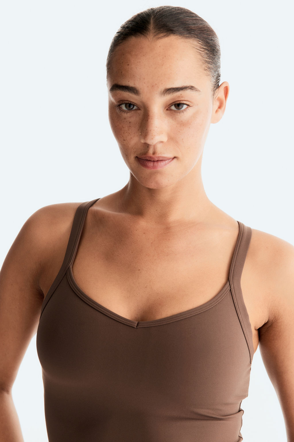 Top de deporte SoftMove con sujetador integrado - H&m фото 4