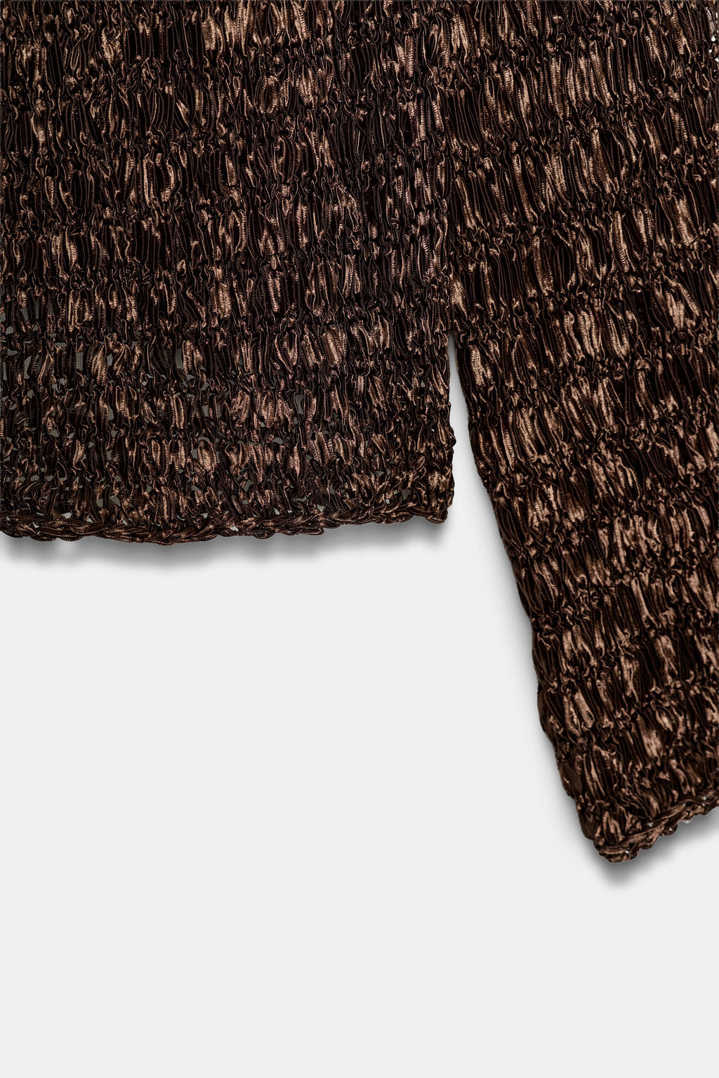 JERSEY PUNTO CUELLO BARCO / Marr?n - Zara фото 6