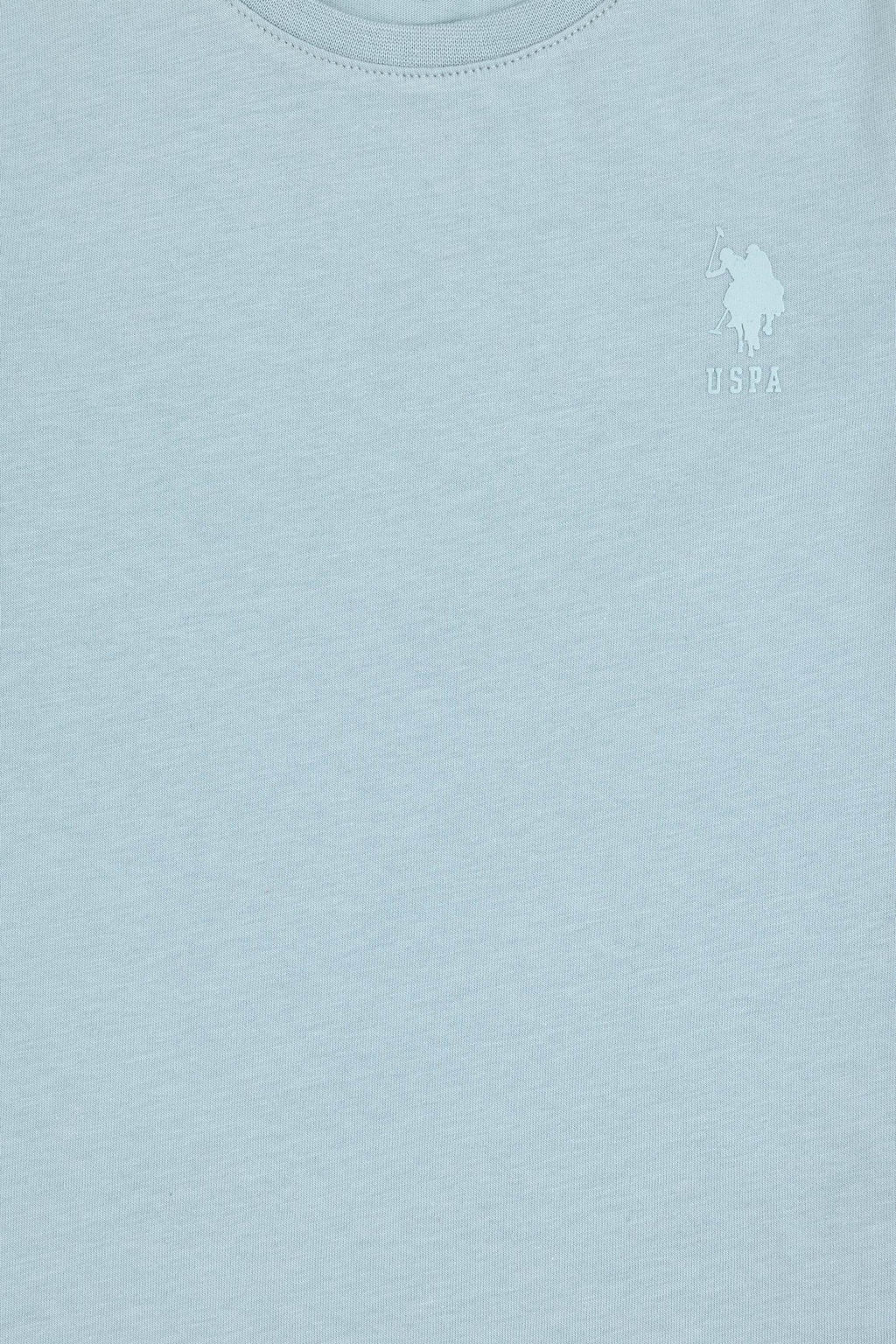 Футболка U.S. Polo Assn для мальчика зелёный хлопок  фото 8