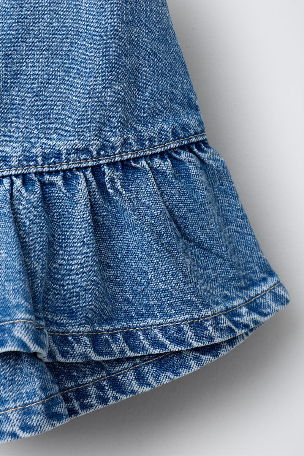 FALDA PAREO DENIM / Azul - Zara фото 4