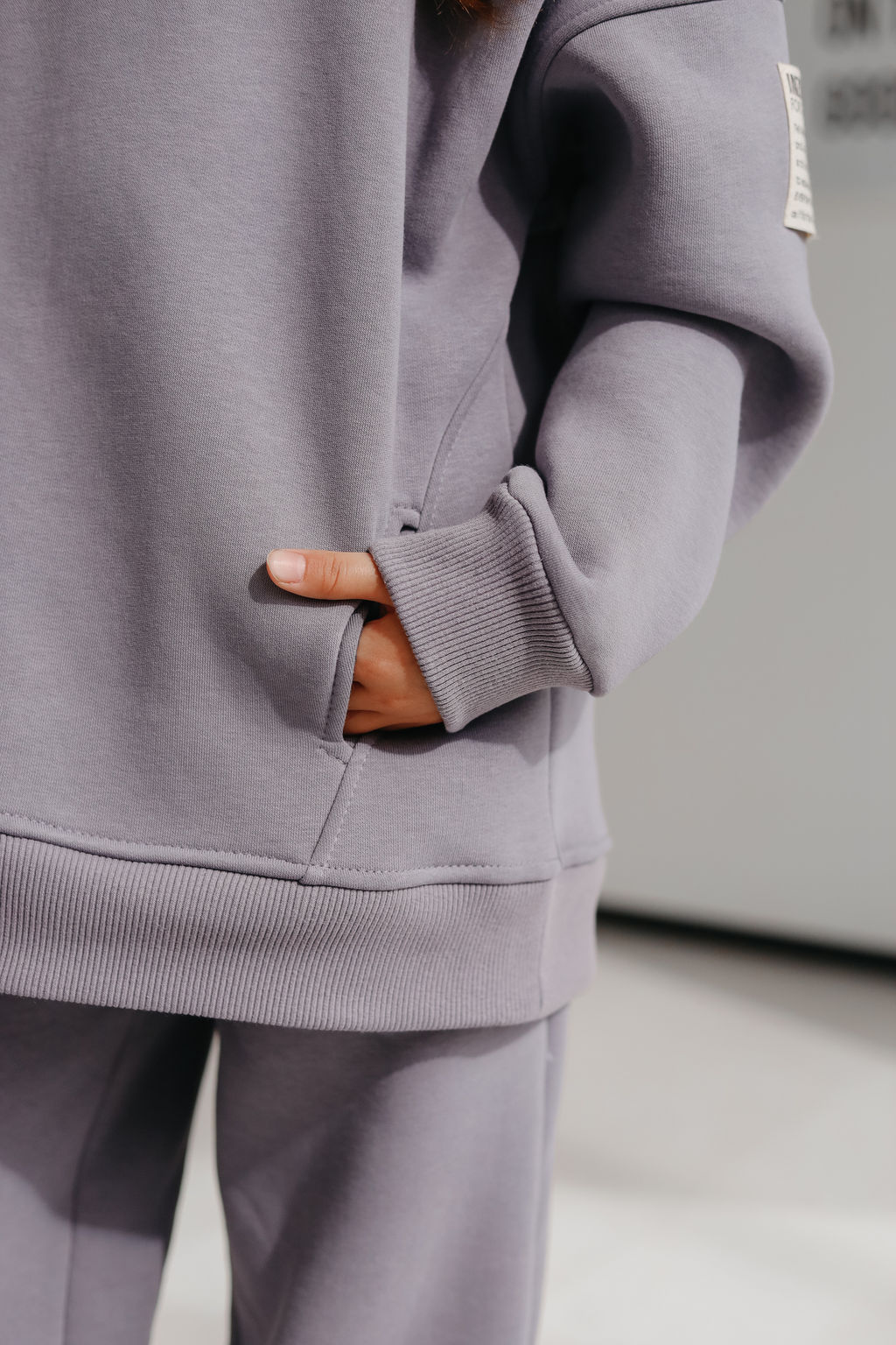 Бомбер утепленный, меланж - Inzibe фото 37