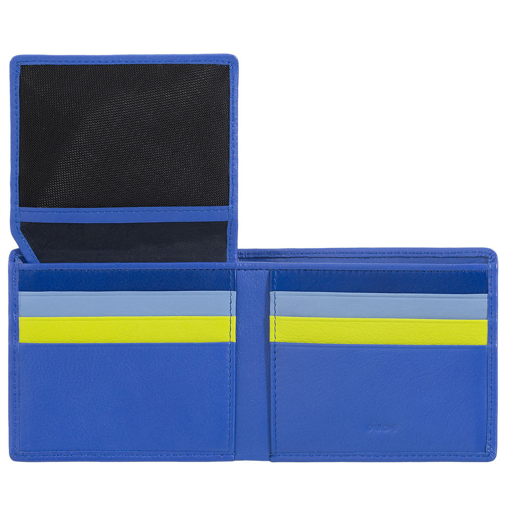 Итальянский мужской кошелек DuDu серии Plinio | васильковый - Dudubags фото 4