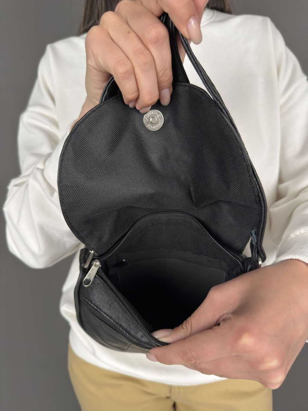 Сумка женская из телячьей кожи