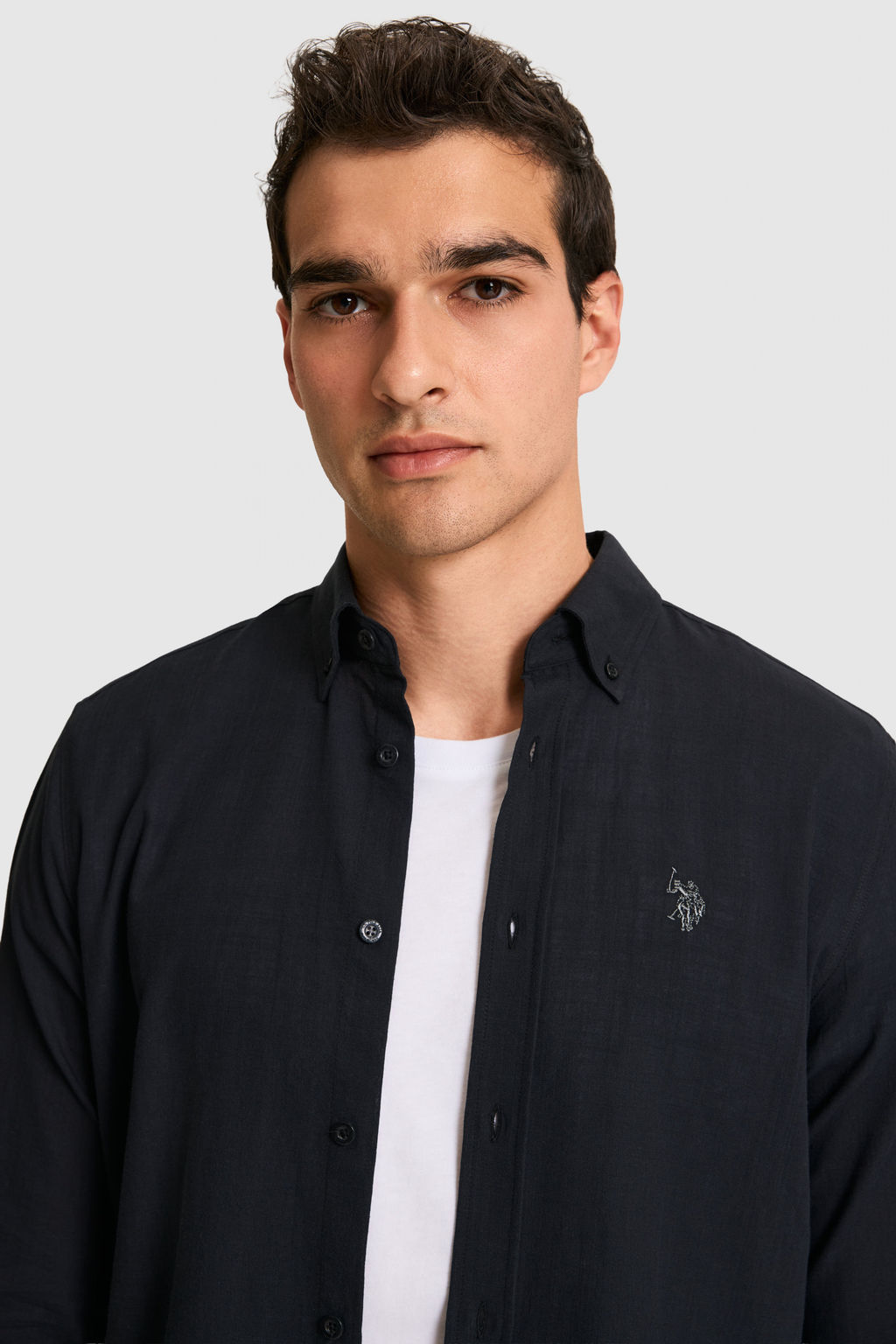 Erkek Siyah Uzun Kollu Basic G_mlek - U.s. polo assn фото 4