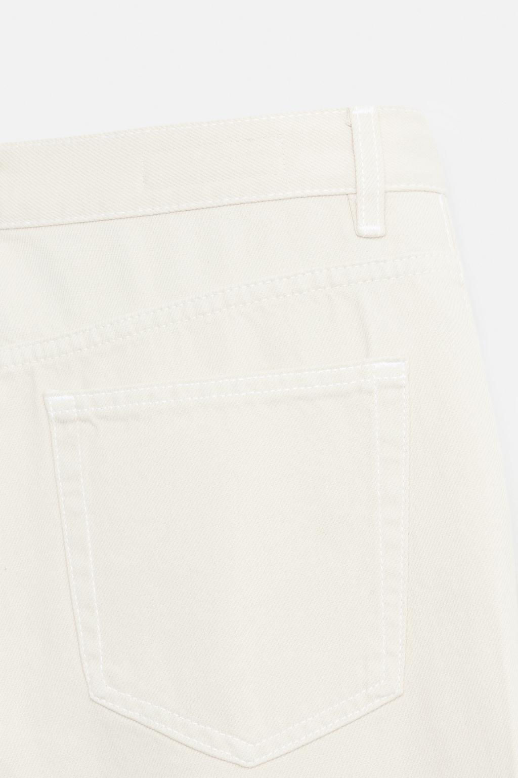 PAINT SPLATTER STRAIGHT-LEG JEANS - Zara фото 10