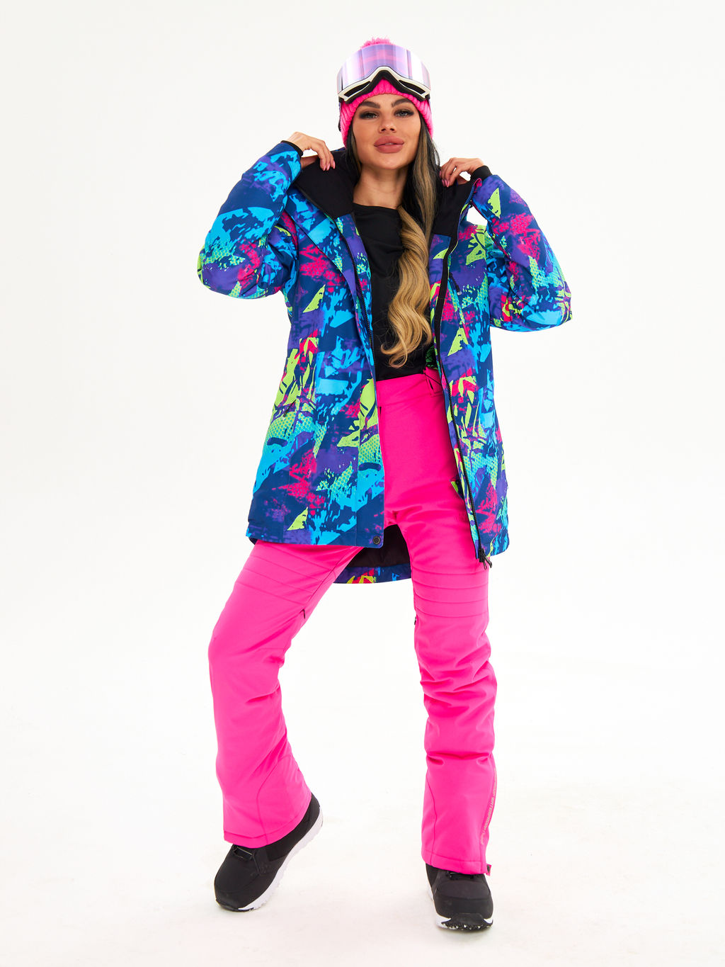 Женская горнолыжная сноубордическая куртка Alpha Endless Ultra Chaleur SNB 423/316_8 Разноцветный  фото 20