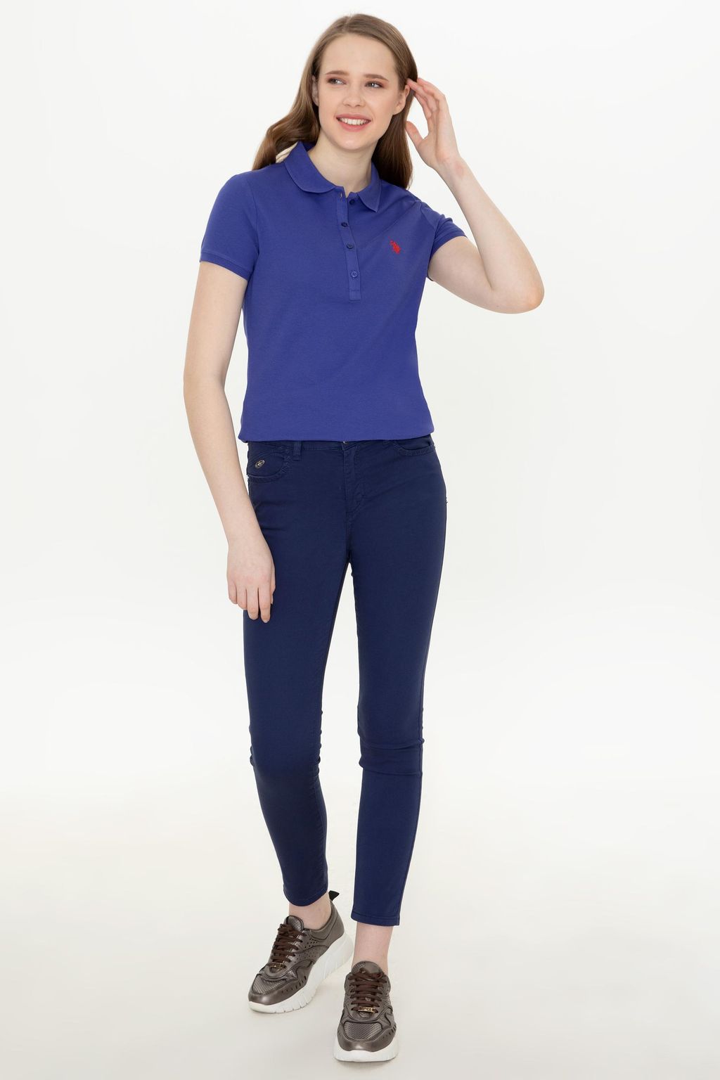 U. S. Polo Assn Женские темно-синие брюки