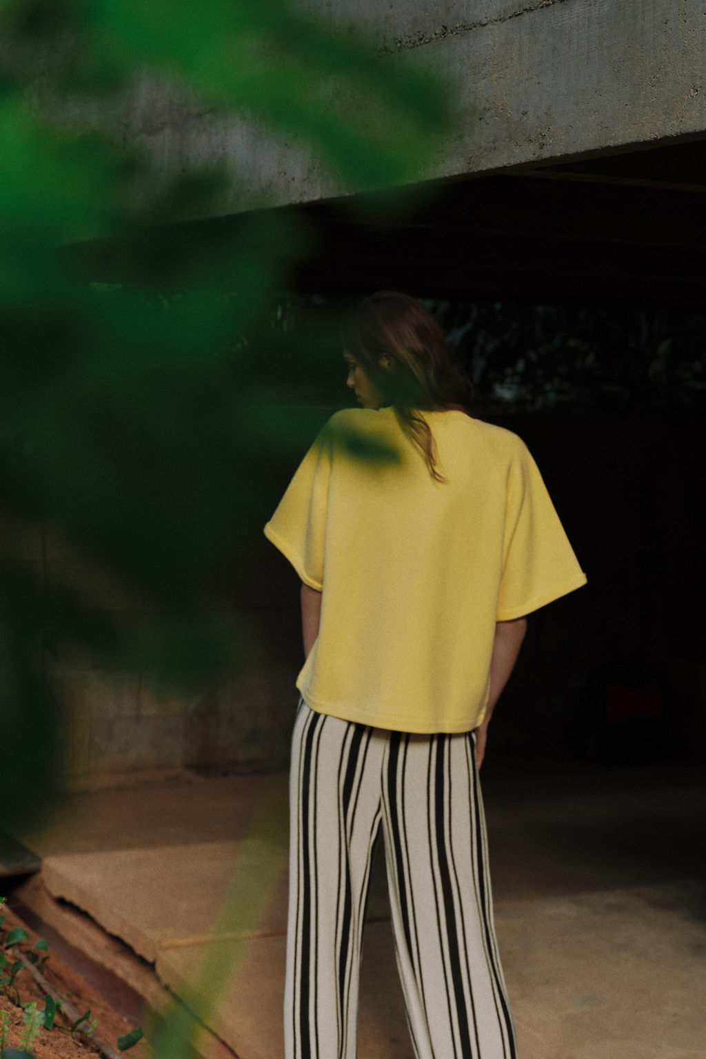 SUDADERA MANGA CORTA / Amarillo - Zara фото 4