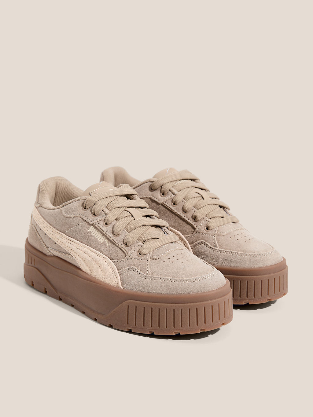 Женские кеды PUMA Karmen II Idol SD Артикул 4587870, пыльно-коричневый